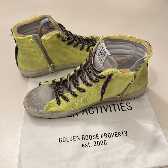 Men’s Golden Goose SkateBoard Slide Sneaker, Size 42, Better than New - Picture 3 of 8